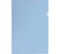 Папка-уголок Flexoffice f4 голубая, 10 шт FO-CH04 BLUE