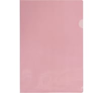 Папка-уголок Flexoffice А4 розовая, 10 шт FO-CH01 PINK