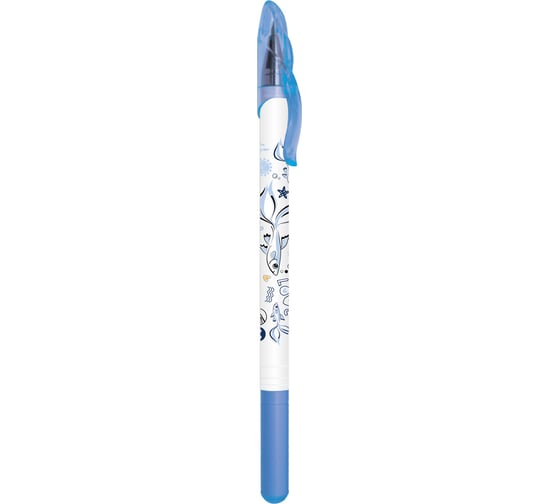 Ручка гелевая Flexoffice guppy синяя, 12 шт FO-GEL011G BLUE