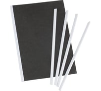 Скрепкошина для быстрого переплета Attache белые, до 30 л, 10 штук в упаковке 1753362