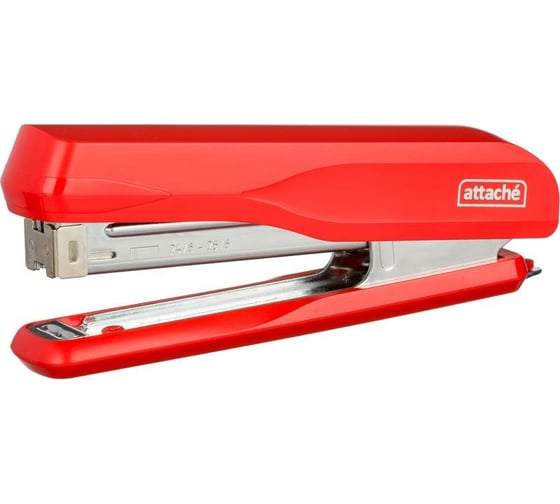 Степлер Attache msr2430 №24/6-26/6, до 30 листов, металл, красный 1271893
