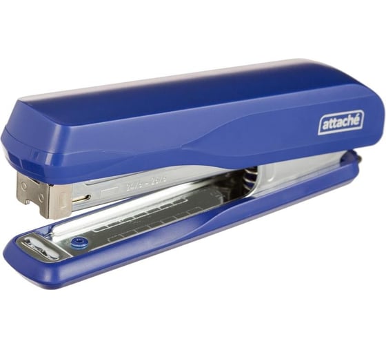 Степлер Attache msbl2430 №24/6-26/6, до 30 листов, металл, синий 1271892