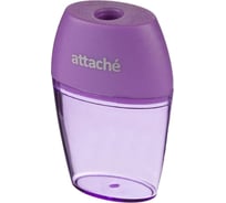 Точилка Attache bright colours 1 отверстие, цветной контейнер, ассорти 1384115