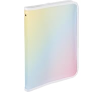 Папка-конверт Attache Selection Rainbow на молнии, с 3-х сторон, А4, РР, 400 мкм 1695241