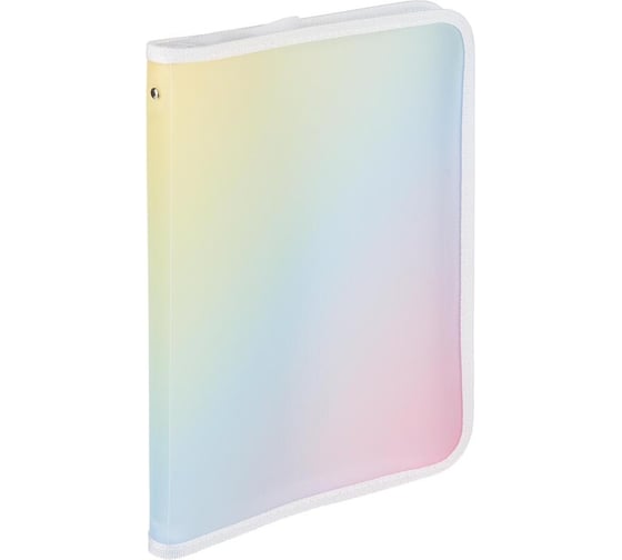 Папка-конверт Attache Selection Rainbow на молнии, с 3-х сторон, А4, РР, 400 мкм 1695241