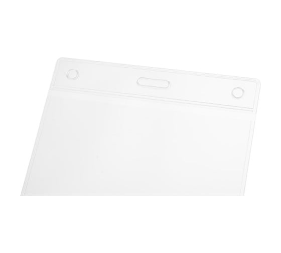 Бейдж Attache 78x96 150 мкм без шнурка, вкладыш 60x90, 5 шт в упаковке 1658128