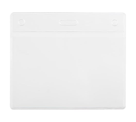 Бейдж Attache 78x96 150 мкм, шнурок 45 см синий, вкладыш 60x90 5 шт в упаковке 1658132
