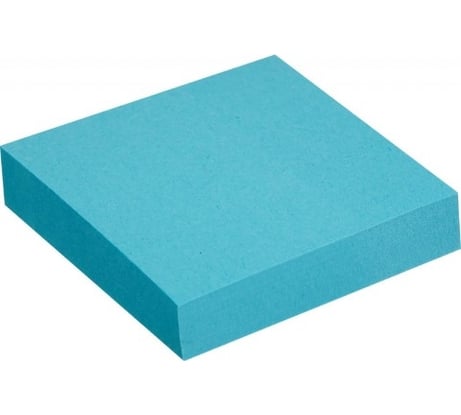 Стикеры Attache с клеевым краем 51x51 мм 100 листов неоновый синий 1266185