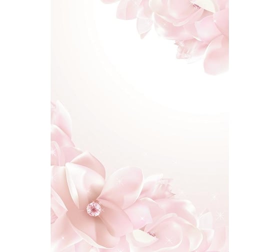 Дизайнерская бумага Attache цветы А4 20 120г 1719922 1