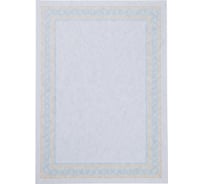 Сертификат-бумага Attache А4 50 шт в упаковке синеоранжевая рамка id3 1412165