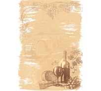 Дизайнерская бумага Attache А4 50 шт в упаковке винная тематика md2 1412172