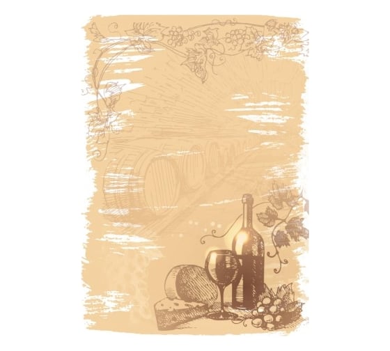 Дизайнерская бумага Attache А4 50 шт в упаковке винная тематика md2 1412172 1