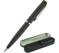 Шариковая автоматическая ручка Bruno Visconti sienna футляр, 1 мм, черный корпус 20022001 1157576