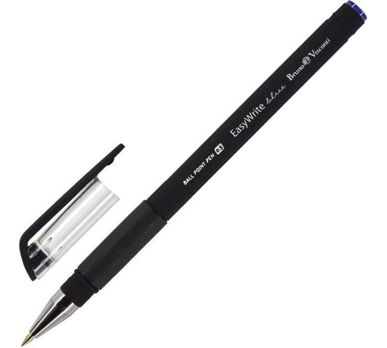 Шариковая неавтоматическая ручка Bruno Visconti easywrite blue 0,5 мм, синий, манжетка 200051 1157636