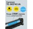 Картридж T2 (CE411A/305A/305 A) для HP LJ Pro 300 M351a, 400 M451nw (2600 стр.) голубой, с чипом TC-H411 4