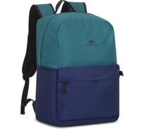 Рюкзак RIVACASE Aquamarine/cobalt Laptop backpack blue 20л, 15.6" 5560aquamarine