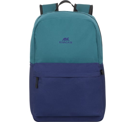 Рюкзак RIVACASE Aquamarine/cobalt Laptop backpack blue 20л, 15.6" 5560aquamarine