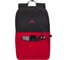 Рюкзак RIVACASE Laptop backpack black/pure, red, 20л, 15.6" 5560black 22