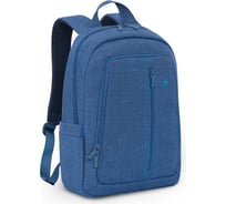 Рюкзак RIVACASE Laptop Canvas Backpack blue, 15.6" 7560blue