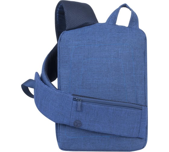 Рюкзак RIVACASE Laptop Canvas Sling Backpack blue, 13.3" 7529blue