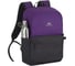 Рюкзак RIVACASE Signal Laptop backpack violet/black 20л, 15.6" 5560violet 3