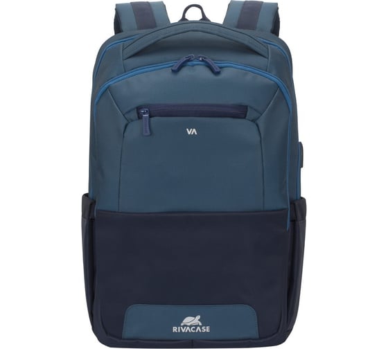 Рюкзак RIVACASE Steel Laptop backpack blue/aquamarine, 15.6" 7767blue