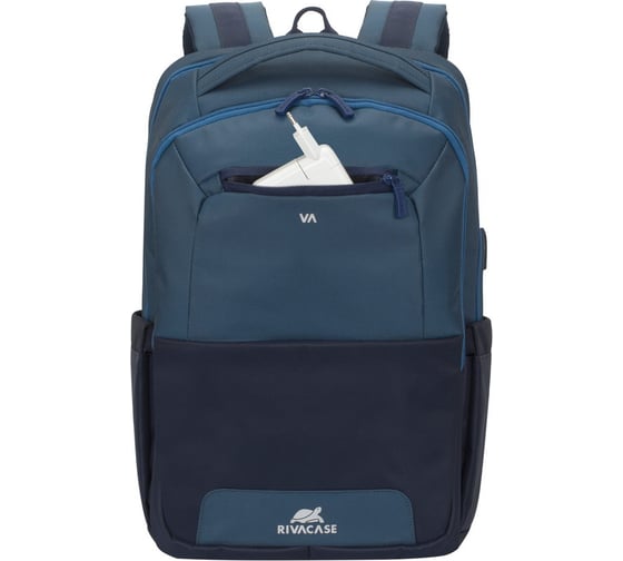 Рюкзак RIVACASE Steel Laptop backpack blue/aquamarine, 15.6" 7767blue