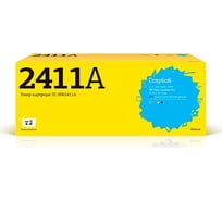 Лазерный картридж T2 (W2411A) для HP Color LaserJet Pro M182n, M183fw, голубой, с чипом TC-HW2411A