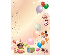 Дизайнерская бумага Attache А4 50 шт в упаковке веселый банкетвечеринка md3 1412173