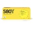 Тонер-картридж T2 (TK-580Y/TK580Y/580Y) для Kyocera FS-C5150DN, ECOSYS P6021cdn (2800 стр.) желтый, с чипом TC-K580Y 1