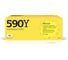 Тонер-картридж T2 (TK-590Y/TK590Y/590Y) для Kyocera FS-C2026, 2526, 2626, ECOSYS M6026 (5000 стр.) желтый, с чипом TC-K590Y 1