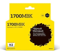 Картридж T2 (PFI-1700MBK/0774C001) для Canon imagePROGRAF iPF-PRO-2000, 4000, 6000 (700мл.), матовый черный, с чипом IC-CPFI-1700MBK