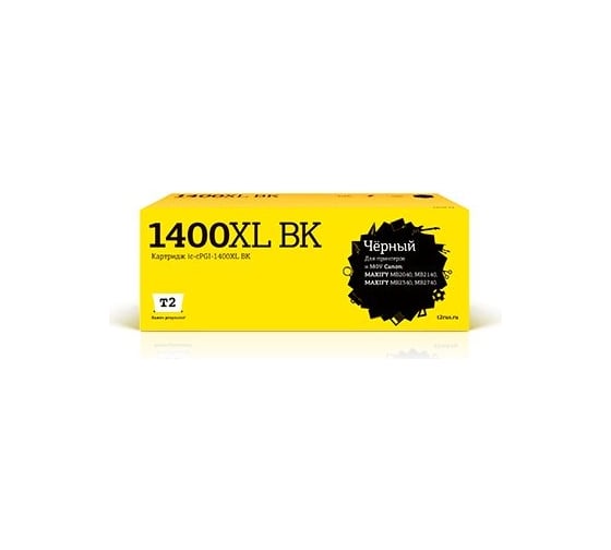 Картридж T2 для Canon MAXIFY MB2040, MB2140, MB2340, MB2740, черный IC-CPGI-1400XL BK 30662138