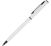 Шариковая автоматическая ручка Bruno Visconti palermo белый металлический корпус, 0,7 мм, синяя 20025014 1641297