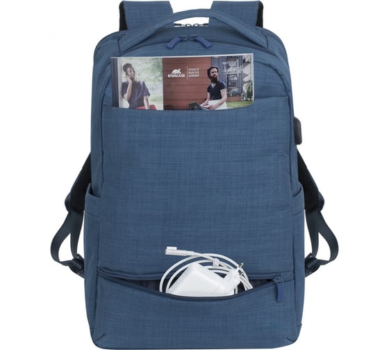 Рюкзак для ноутбука 17.3" RIVACASE 6 8365 Blue