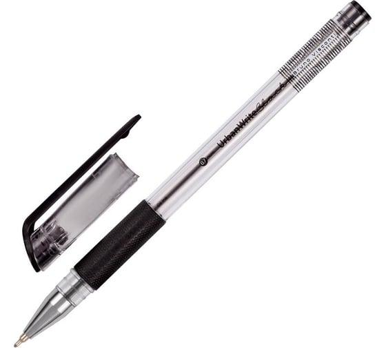 Шариковая неавтоматическая ручка Bruno Visconti urbanwrite масляная основа, 0,7 мм, черная 20031802 1821180