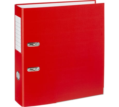 Папка-регистратор Attache 75 мм, красный, металлический уголок, реестр 1619239