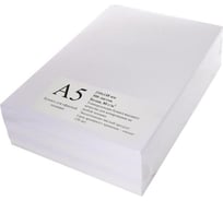 Бумага для офисной техники ООО Комус А5, класс B, 80 г/м2, 160 cie, 500 л 162529