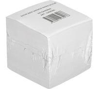 Блок для записей на склейке ООО Комус 9x9х9, белый блок, 80 г, 90 1102505
