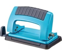 Дырокол KW-Trio Classic Mini 09065BLUE максимум 10 листов, металл, синий, отверстия 2, с линейкой 1955954