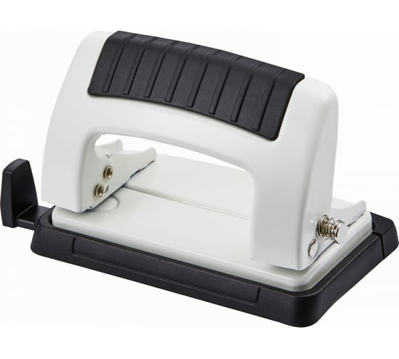 Дырокол KW-Trio Classic Mini 09065WHITE максимум 10 листов, металл, белый, отверстия 2, с линейкой 1955944