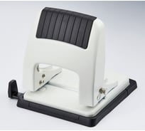 Дырокол KW-Trio 09665WHITE максимум 30 листов, металл, белый, отверстия 2, с линейкой 1955986