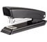 Степлер KW-Trio 055C4BLACK 24/6 26/6, 20 листов, встроенный антистеплер, черный, 100 скоб, металл/пластик 1954952 1