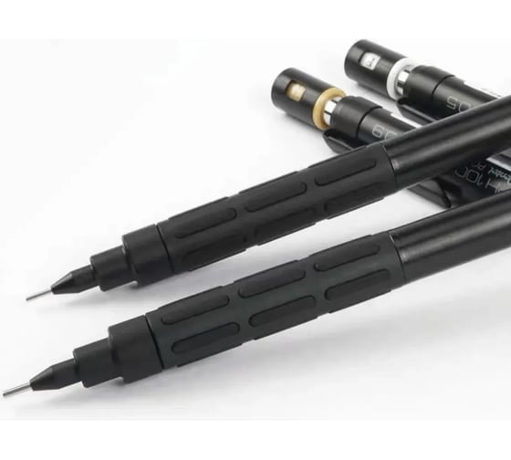 Карандаш Pentel Graph1000 forPro PG1007-C автоматический, профессиональный, 0.7 мм, черный корпус 610115
