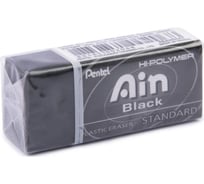 Ластик Pentel Hi-Polymer. Ain Black Eraser 43.4x17.4x11.8 мм, 48 шт ZEAH06AT 670094