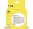 Картридж T2 (C8766HE/C8766HE/135) для HP Deskjet 460, 5743, 6543, 6843, 9803, PSC1513, 6213, K7103, цветной IC-H8766 1