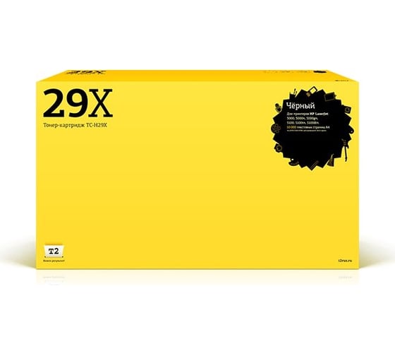 Картридж T2 (C4129X/C4129/4129X/29X) для HP LaserJet 5000, 5000n, 5000gn, 5100, 5100tn, 5100dtn (10000 стр.) TC-H29X 1