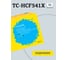 Картридж T2 (CB541A/125A/125 A) для HP Color LaserJet CP1215, CP1515n, Canon 716C (1400 стр.) Голубой, с чипом TC-H541 2