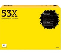 Картридж T2 (53X/Q7553X/49X/Q5949X/ M2727/ P2014/ P2015) для HP LaserJet 1320, P2015, M2727nf, Canon Cartrige 715H (7000 стр.) с чипом TC-H53XU