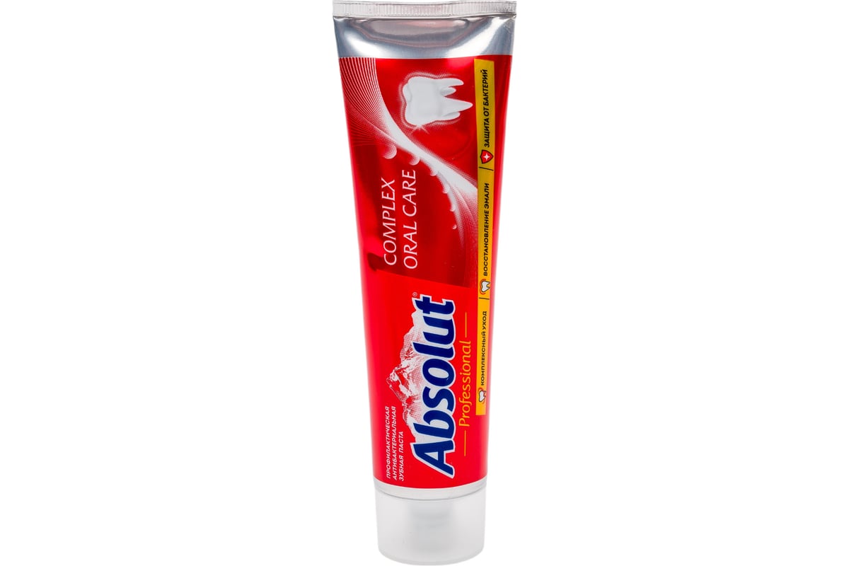 Зубная паста absolut professional complex oral care 110 г 8112